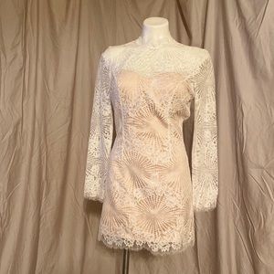 BEBE open back cocktail dress